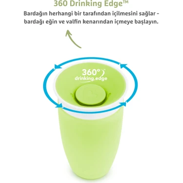 Munchkin Munchkin mucize 360° Alıştırma Bardağı, 12AY+, 296ML