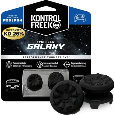 Cosmostech Kontrolfreek Fps Freek Galaxy Black Ps5 / Ps4 Uyumlu Performans Analog Başlık Seti (1