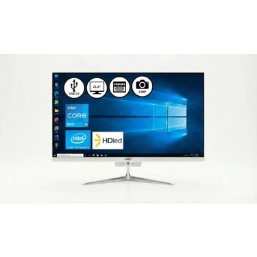 AXER H215W İ5 6400 8GB 256SSD 21.5" Win10pro AiO Masaüstü