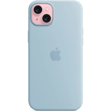 Apple iPhone 15 Plus Magsafe Uyumlu Silikon Kılıf (MWNH3ZM/A) - Açık