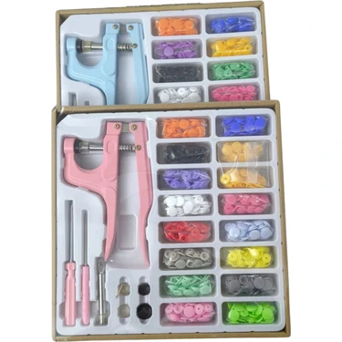 Çıt Çıt Set Plastik Makinalı (Renk Stok Durumuna