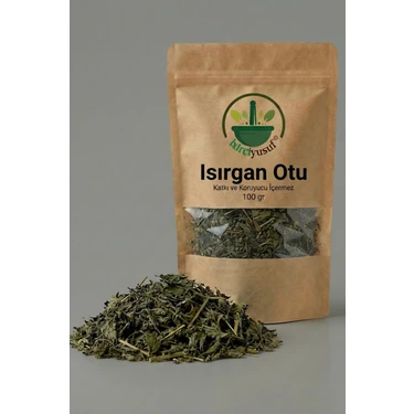 ixirciyusuf Isırgan Otu (Isırgan Otu Yaprağı – Nettle) Kurutulmuş Bitki Çayı 100 G –