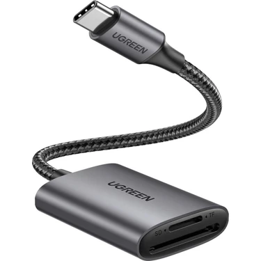 UGREEN Type-C to SD ve Micro SD Kart Okuyucu Adaptör,