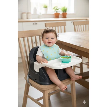 Tommybaby Oyun Piknik Mama Koltuğu Bebek Mama Oturağı Sandalye Üstü Mama