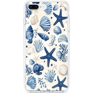 TechTree iPhone 7 Plus-8 Plus Uyumlu Mavi Deniz Kabuğu ve Fiyatı
