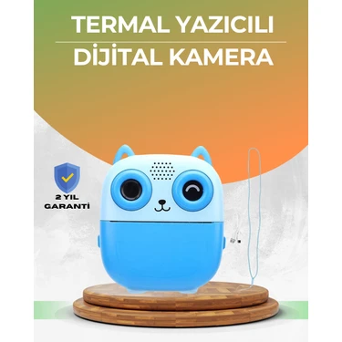 48MP Çocuk Kamera Oyun ve Müzik Destekli Termal