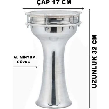 Piarro Alüminyum Darbuka 2