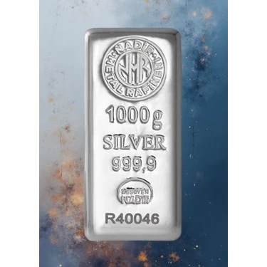 1.000 Gram Külçe Gümüş - 999,9 |