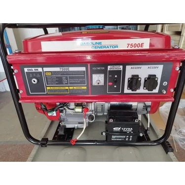 7.5 Kva Benzinli Jeneratör Monofaze