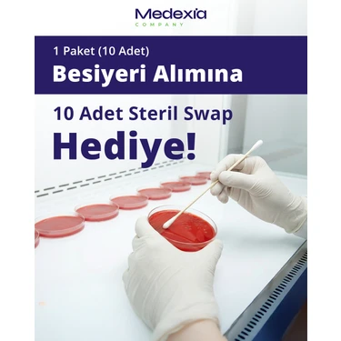 Medexia Company Hazır Koyun Kanlı Besiyeri + 10 Adet