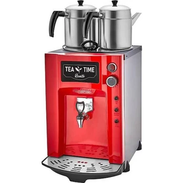 Remta 2 Demlikli Premium Jumbo Çay Makinesi-17 LT-DE12P-DEMLİK