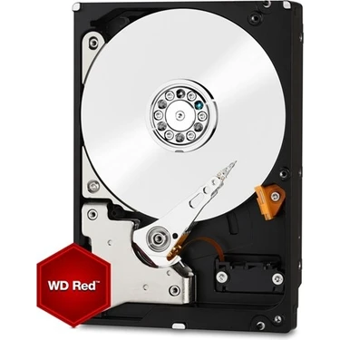 WD Red 3TB Intellipower Sata 3.0 64Mb 3,5' 1-8 yuva NAS Sabit Disk