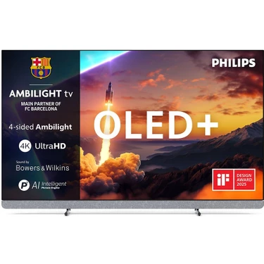 Philips  65OLED910/12 65'' 164 Ekran Uydu Alıcılı 4K Ultra HD Google Ambilight OLED