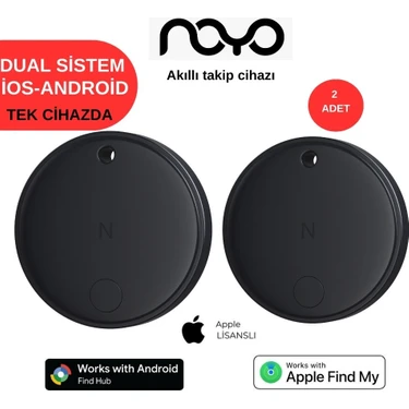 Noyo Akıllı Takip Cihazı Apple ve Android Lisanslı Dual3 (2