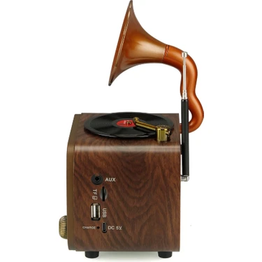 (アンティーク 小型電蓄)MODEL 3100 GRAFONOLA UltraTekno MD-1319BT Nostaljik Gramofon Görünümlü Retro Fiyatı