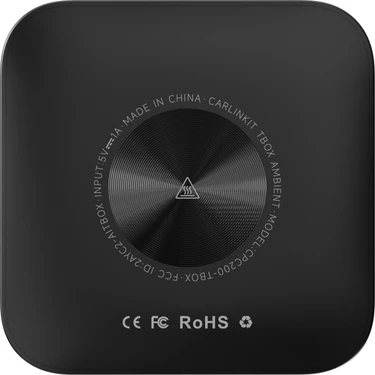 【美品】CarlinKit Android AI Tbox Ambient Carlinkit Tbox (Ambient) Carplay - Android 13, 4+64GB, Fiyatı