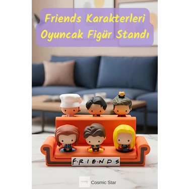 Cosmic Store Friends Ikonik Turuncu Koltuk Tasarım Stand - Fiyatı