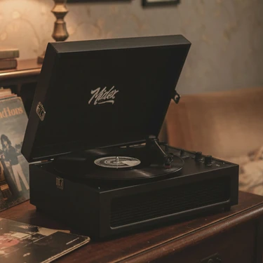 Midex MTX-420BK Nostaljik Bluetooth Pro Pikap Plakçalar Şarjlı 3