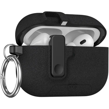 MobaxAksesuar Apple Airpods 4. Nesil ile Uyumlu Kılıf Standlı Kilitli Tpu Premium Matte Trip