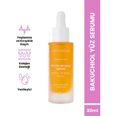 Bade Natural Bakuchiol Phyto Retinol Yüz Serumu 30