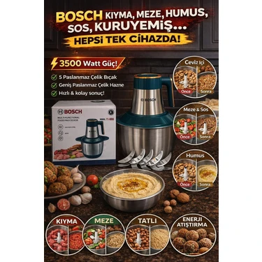 Bosch Çok Fonksiyonlu Mutfak Robotu – Model