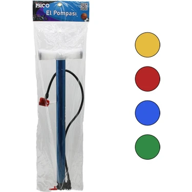 Go İthalat Ters Basmalı Metal Gövde Plastik Kol Iran El Pompası 55CM Top - Bisiklet - Motor Ayaklık