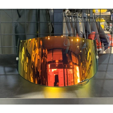 Vizör Dükkanı AGV K1-K1S Uyumlu Redgold
