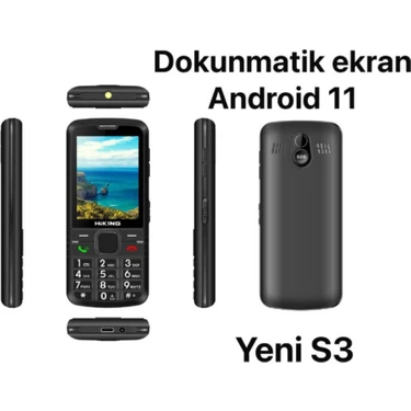 Hiking Hikıng S3 Türkiyenin Ilk Android -Tuşlu