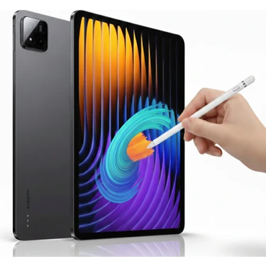 Z-Mobile Xiaomi Mi Pad 7 / 7 Pro ve Mi Pad 8 / 8 Pro Tablet Kalemi Kapasitif Şarjlı Universal