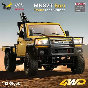 Mn Model MN82T 1/12 Toyota Land Cruiser LC79 4WD Rc Model Crawler Offroad Uzaktan Kumandalı Araba