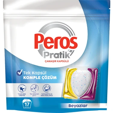 Peros Pratik Beyazlar 17'li Çamaşır