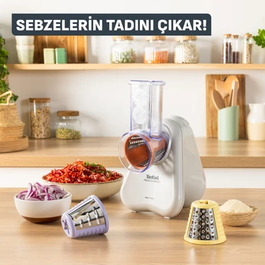 Tefal Fresh Express 150 Watt 3 Fonksiyonlu Doğrayıcı
