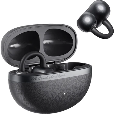 Qcy C50 Crossky Bluetooth Küpe Kulaklık 6.0 Çift Cihaz Çift Mıknatıs 35 Saat Dinleme 4 Mic. Gürültü