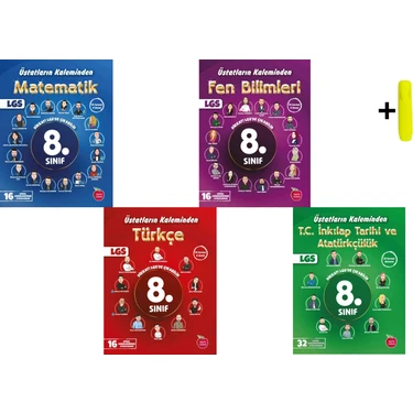 Newton Yayınları Newton 8.sınıf Matematik Fen Türkçe Sosyal Üstatların Kaleminden Deneme Seti