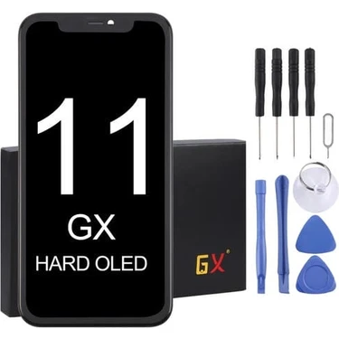 Çelik Pro Apple Uyumlu Iphone 11 Ekran LCD Dokunmatik Full Gx