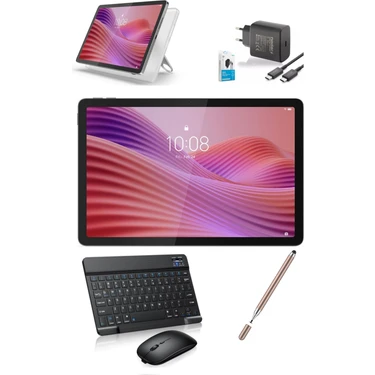 Lenovo Tab M10 4GB 128GB 10.1" TABLET+KILIF+KLAVYE+MOUSE+ŞARJ BAŞLIĞI (KALEM