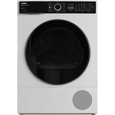 Vestel Kmı 108402 Wıfı 10 kg Kurutma Makinesi C Enerji Sınıfı Isı Pompalı Çocuk Kilidi