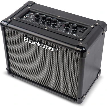 Blackstar ID:Core 10 V4 10W Kombo Elektro Gitar Amfi Siyah Renk ile Ev ve Sahne Kullanımı