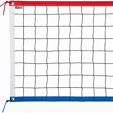 Netlife Voleybol Filesi Kırmızı Beyaz Mavi Tüm