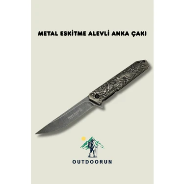 Haps Bugs Metal Eskitme Alevli Anka Çakı - 21