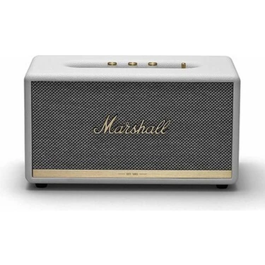 Marshall Stanmore Bt II Beyaz Bluetooth Hoparlör Şık Tasarım ve Üstün Ses