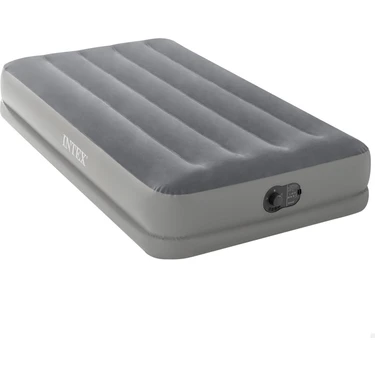 Intex Twin Dura-Beam Prestige Mid-Rise USB Pompalı Şişme Yatak