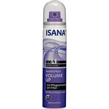 Isana Professional 75 ml Seyahat Boy Saç Spreyi Ekstra Güçlü Tutuş Canlandırıcı Etki ile Hacim