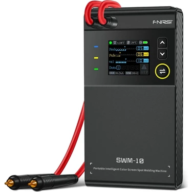 Fnirsi Fnırsı Swm-10 Akıllı Renkli Ekranlı Nokta Kaynak Cihazı | 1200A | 5000MAH Powerbank