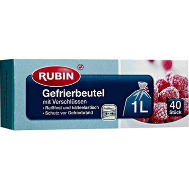 Rubin Buzdolabı Poşeti 40'lı 1