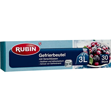 Rubin Buzdolabı Poşeti 3 lt