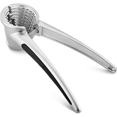 Profesyonel Ceviz Kıracağı, 18 cm Paslanmaz Çelik, Ergonomik Saplı, Yaylı Mekanizmalı, Fındık ve