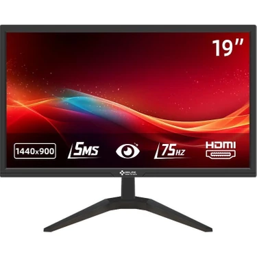 Apline 19” 75Hz.5ms. 1440x900 FHD LED Monitör