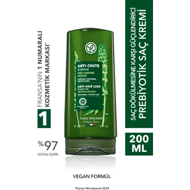 Yves Rocher Güçlendirici Prebiyotik Saç Kremi - Saç Dökülmesine Karşı / Anti-Chute - Vegan