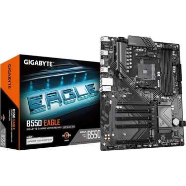 Gigabyte Gıgabyte B550-EAGLE-WIFI6 3200MHZ Ddr4 Am4 M.2 HDMI Displayport Atx